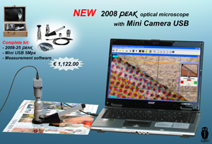 2008 Peak Video-Optical Microscope