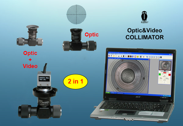 OpticVideo Collimator (2 in 1)