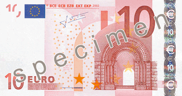 Banconota da 10€