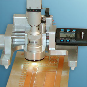 Control and measurement of flexographic plates