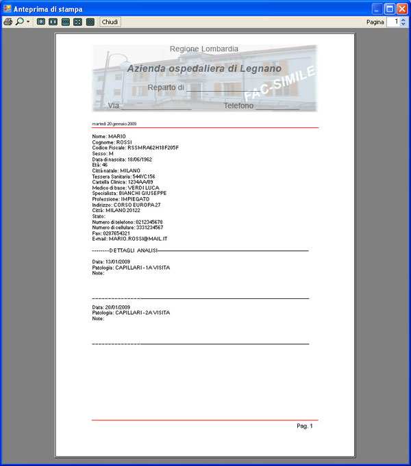 Stampa report