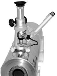 Modello 2054 con luce coassiale e base a rulli