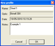 How to set the profile