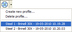 How to set the profile